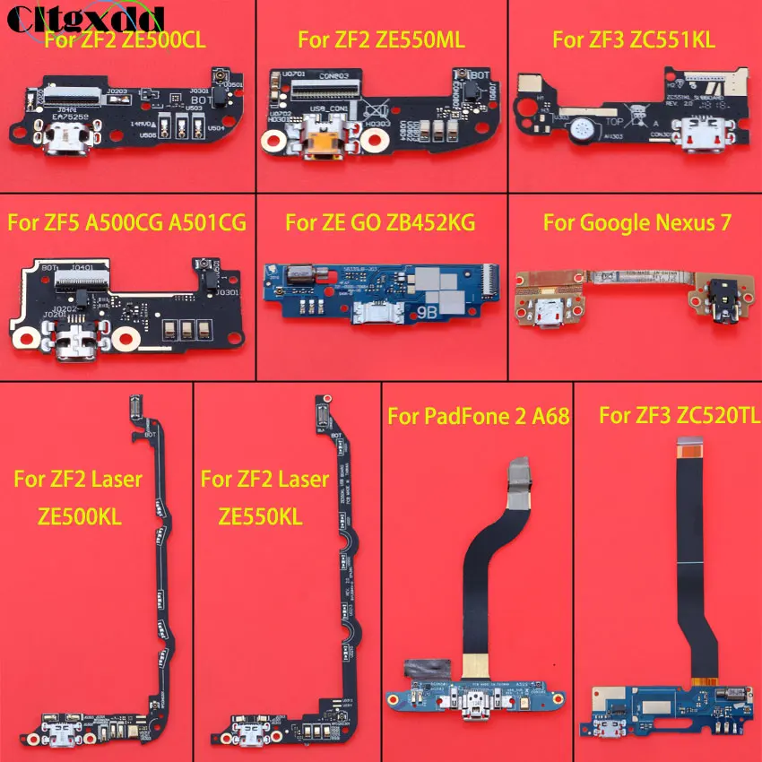 

For ASUS Zenfone 2 ZE500CL ZE550ML laser ZE500KL ZE550KL Nexus7 USB Charging Port Connector Dock Mic Microphone Board Flex Cable