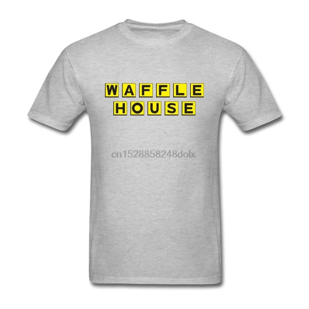 Pria Waffle House Logo T shirt S 
