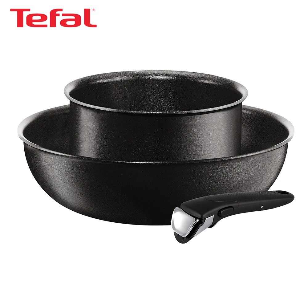 Cookware Sets TEFAL L6509472 induction buckets ladle wok kitchen
