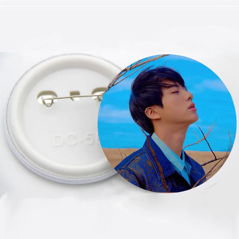 KPOP Bangtan мальчики любят себя LY поддельная карта любви душа Persona мальчик с Luv значок брошь булавки ювелирные изделия броши булавка JIMIN V - Окраска металла: JIN 1