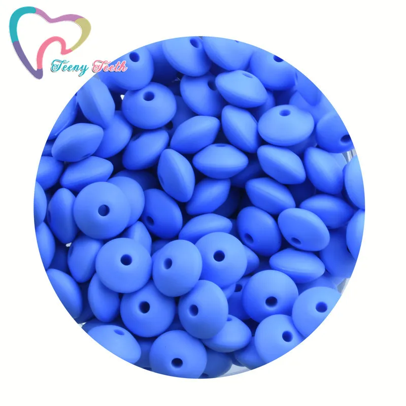 No.7 Sky Blue 20 шт. 12 мм Прорезыватели для зубов жемчужные силиконовые бусины чечевица бесплатно силиконовые Сделай Сам грызунок кулон при прорезывании зубов шарик уход за ребенком - Цвет: No.7 Sky Blue