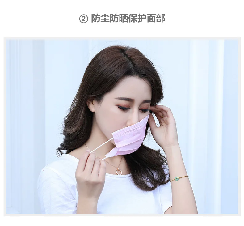 Disposable Mask Three-layer Non-woven Fabric Mask Industrial Labor Safety Dustproof Protective Mask Winter Models Manufacturers