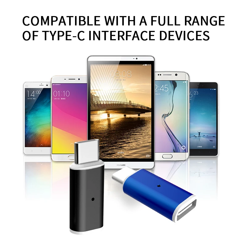 Магнитный USB-C адаптер типа C женский и мужской конвертер для iPhone Xiaomi huawei SAMSUNG S10 Plus S9 разъем для зарядки телефона