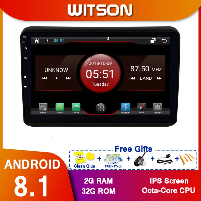 WITSON 10 2 &quotFULL HD сенсорный экран Android 0 Восьмиядерный Автомобильный GPS