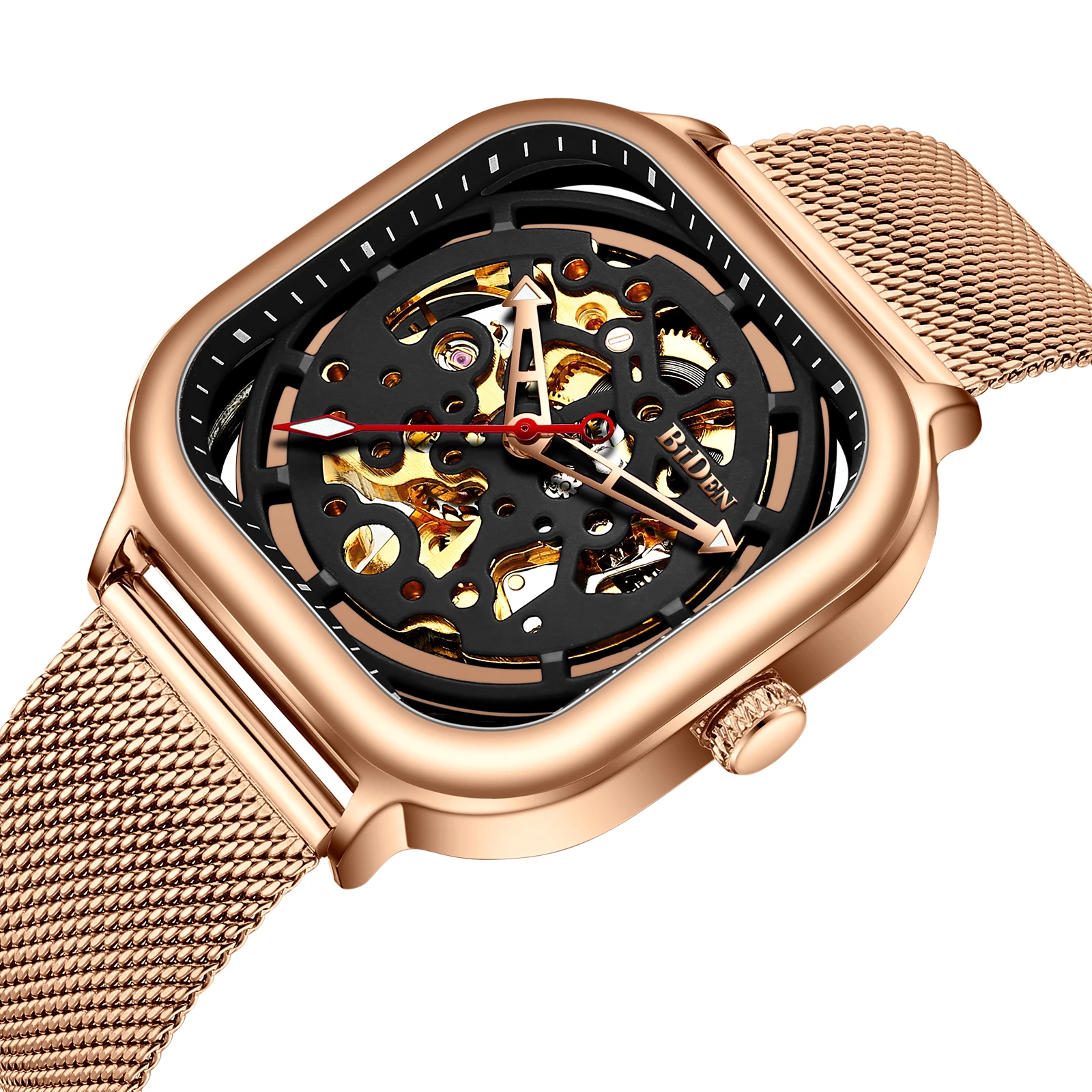 

2020 New biden colorfast Quadrate automatic Relogio Masculino with men