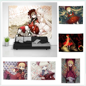 

Rozen Maiden Shinku Tapestry Art Wall Hanging Sofa Table Bed Cover Home Decor Dorm Gift