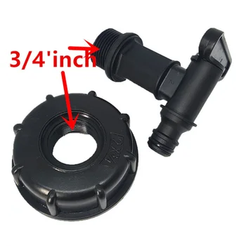 

Ton barrel valve IBC Adapter S60x6 thread Replacement Part Tank Container