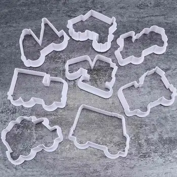 

Cute Cartoon Cookie Cutter DIY Car Shape Biscuit Cookie Mold Fondant Chocolate Cake Decorating Baking Mold