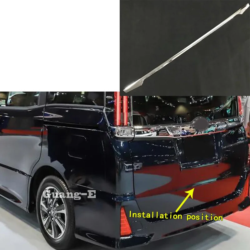Автомобильная наклейка на заднюю дверь рамку панель обшивки для Toyota учитывая