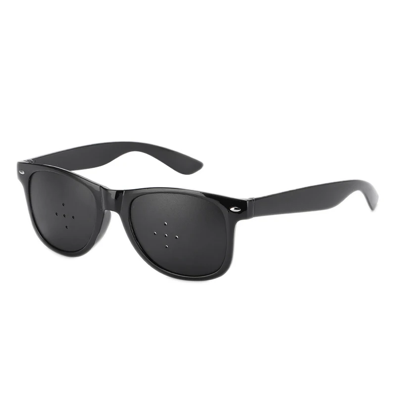 Gafas Unisex antimiopía astigmatismo para hombres mujeres vista mejorar Strabismus corrección fatiga Pin agujero gafas Natural