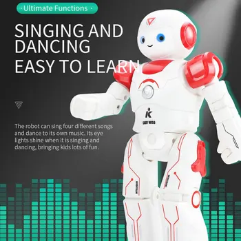 

JJRC R12 Companion Interactive Robot Intelligent Programming Remote Control Robot Toy Biped Humanoid Robot For Children Gift