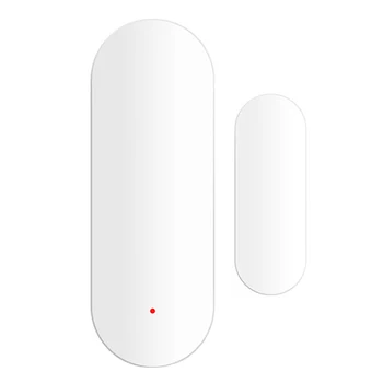 

Tuya Wifi Smart Door netic Detector Real Time Monitoring Open The Window for Ventilation Voice View 4 Set