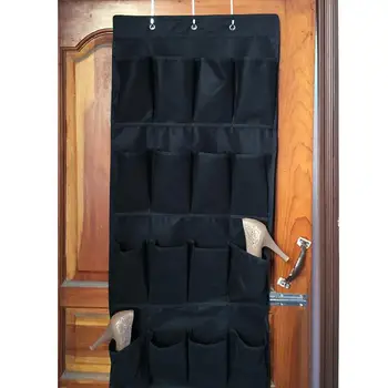 

Shoes Rack Door Shoe Storage 20 Grid Home Hanging Organizer Rack Wall Bag Storage Closet Holder Keeping Gadgets Hanging Shelf