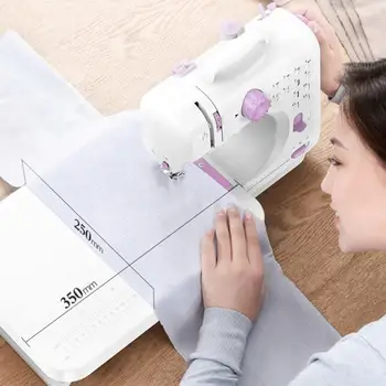 

Electric Overlock Sewing Machine Household Multifunctional 505 European Sewing Machine 2 Needles Stainless Steel Hook Point HWC