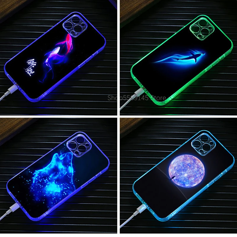 Iphone 12 Pro Max Case Led Light Iphone 11pro Max Case Led Light
