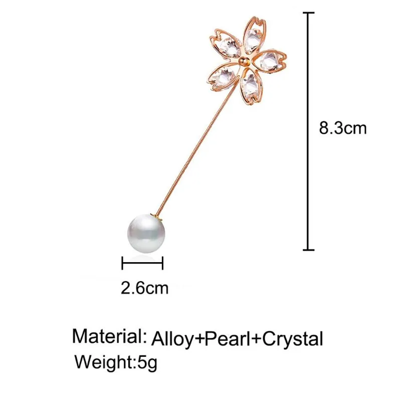 Элегантная Золотая Серебряная жемчужина броши для женщин шарф винтажные булавки-брошки с кристаллами Свадебные ювелирные изделия бижутерия Броши подарок - Окраска металла: 8