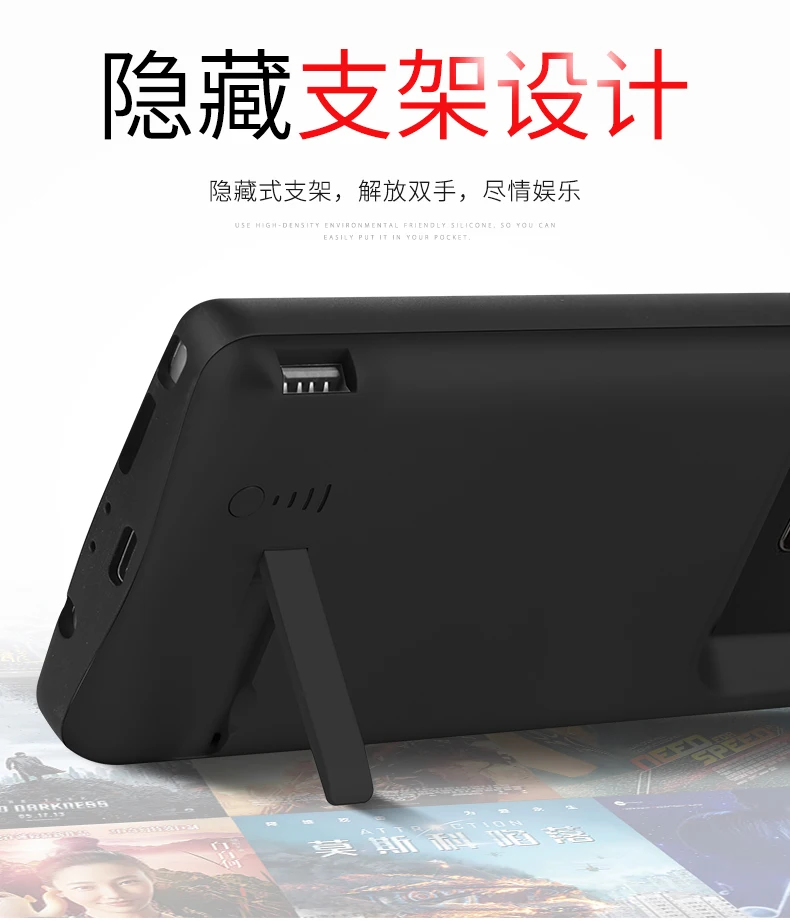 5000mAh Note 9 аккумулятор чехол для samsung Galaxy Note 9 крышка питания для samsung Galaxy Note 9 USB зарядное устройство Capa Fundas для Android