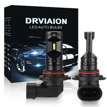 

Dragonpad 2PCS 9006/HB4 80W 6500K High Power LED Fog Light Bulbs Car Driving Lamp