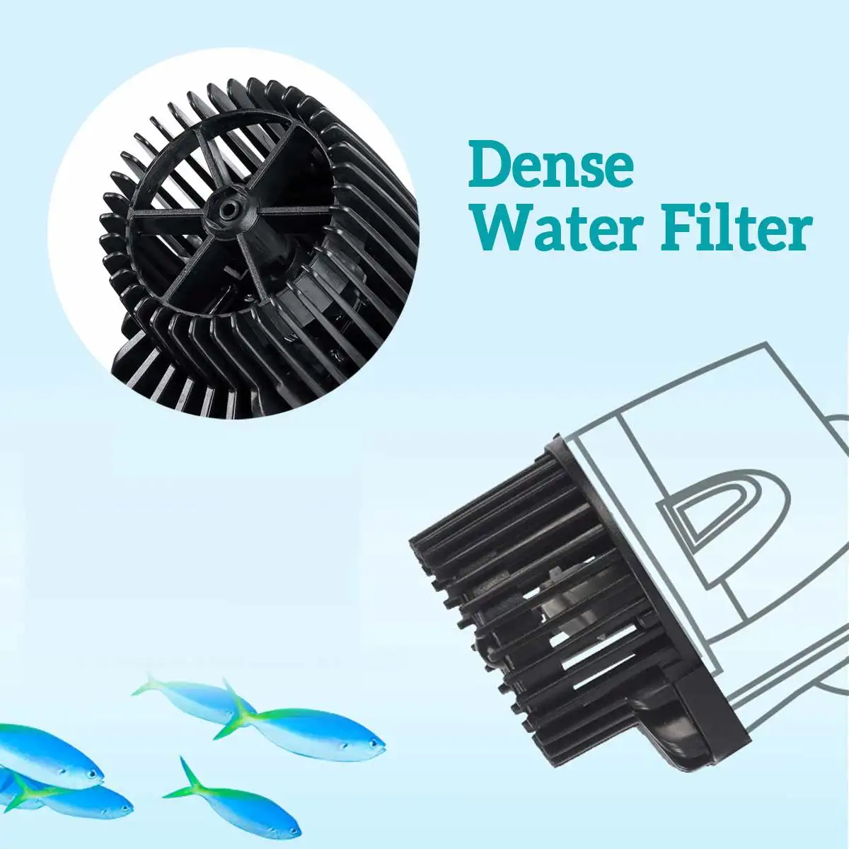 220V насос создания волн 10/15/25 Вт Wavemaker водяной насос высокого Мощность для аквариума аквариумный насос осевой насос для серфинга с насосом, Новинка