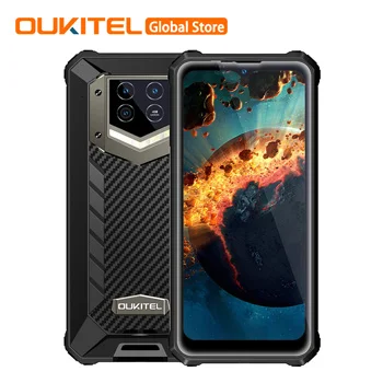 Oukitel WP15 Rugged Smartphone 15600mAh 6.5"HD+ 8GB+128GB Octa Core Android11 Mobile Phone 48MP MT6833 NFC Global Mobile Phone realme cell phone for gaming