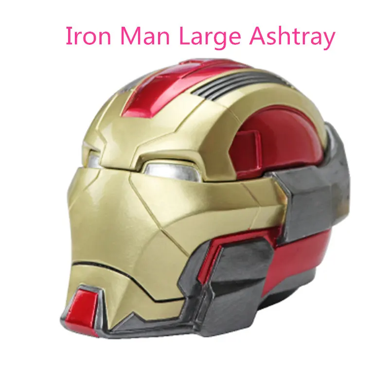 

Personality Creative Iron Man Large Ashtray Storage Box Sending Boyfriend Gifts Christmas Valentine's Day Gifts Decorations SM54