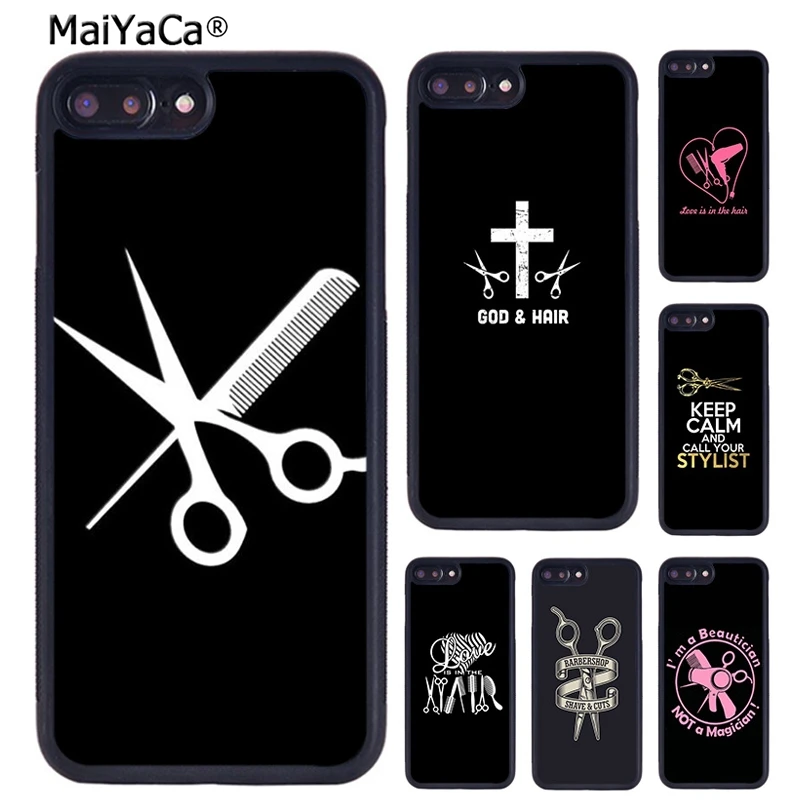MaiYaCa Парикмахерская стилист для волос чехол телефона iPhone 5 6 7 8 plus 11 pro X XR XS max samsung S6