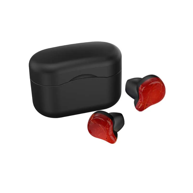 Профессиональные мини стерео звук Bluetooth наушники невидимые истинные беспроводные горячие продажи спортивные наушники с зарядным ящиком pk x12 bluetooth inalambrico cascos auriculares bluetooth 5.0 - Цвет: Красный