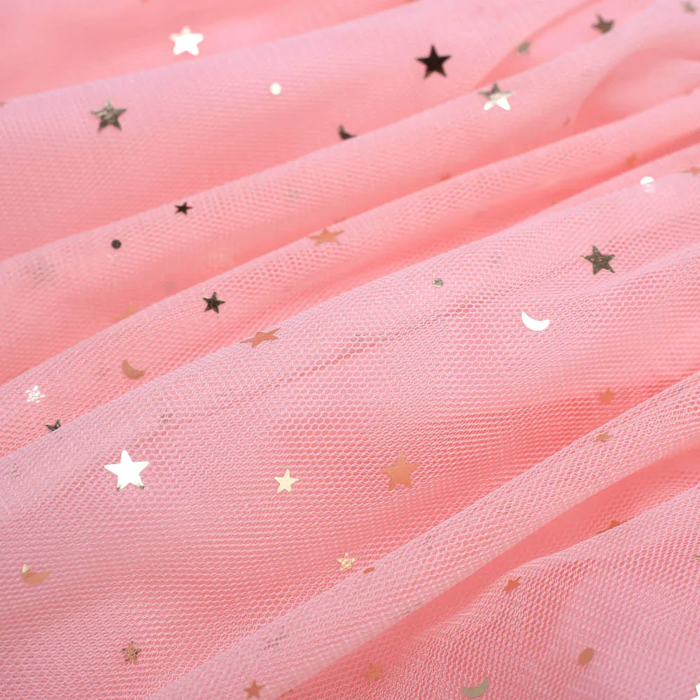 Модные вечерние балетные юбки-пачки принцессы с блестками и звездами для маленьких девочек юбка-пачка детская юбка для девочек# SMT