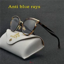New Style Retro Cat Reading Glasses Female Brand Design Optical Hyperopia Blue Light Blocking Glasses for Women With Box NX