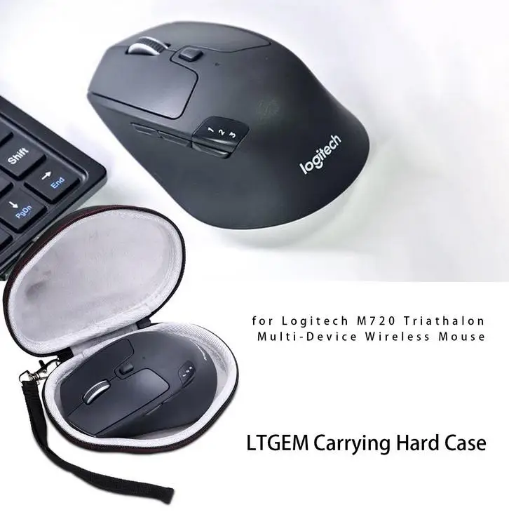 Жесткий чехол EVA для Logitech M720 M705 беспроводная ударопрочная сумка хранения мыши