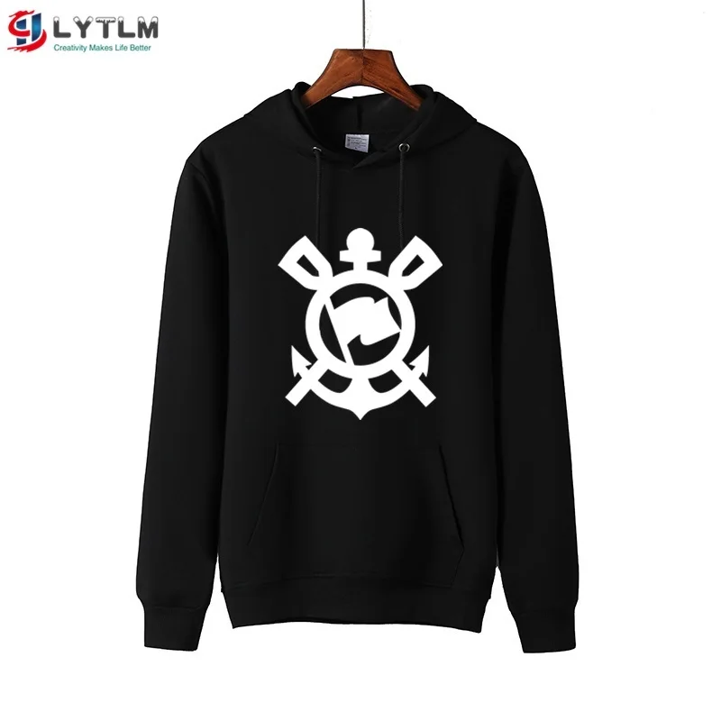 LYTLM/Бразильский фуфайка для детей, крутые детские толстовки, пуловеры для мальчиков и девочек, одежда для девочек-подростков, Moletom Infantil - Цвет: MS6118 Black