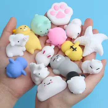 

Squishy Animal Toy Squeeze Mochi Rising Antistress Abreact Ball Soft Sticky Cute Funny Children Gift Boy Girl Toy