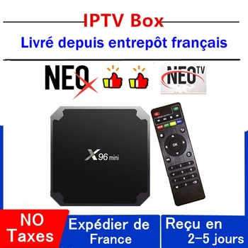 

Best neox iptv box x96 mini neo tv pro android tv box 1G 8G 2G 16G neotv pro x96mini smart ip tv set top box