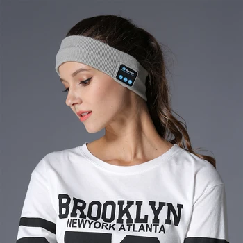 

ONETWOFIT Elastic Headband Sport Wireless Bluetooth Music Headband Men Women Knits Headwear Headphone Speaker Headset Sweatband