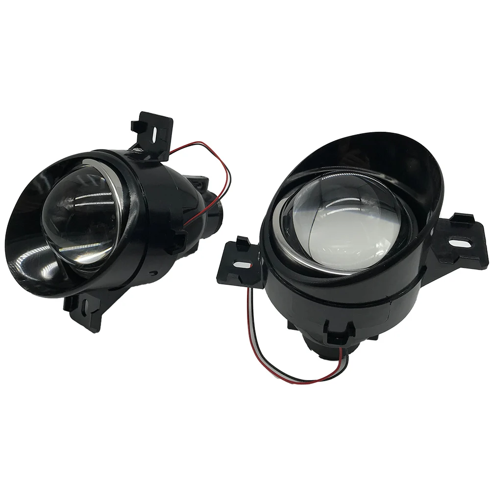 Светодиодный HID 12V H11 автомобильный Стайлинг передние линзы Противотуманные фары