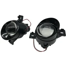 LED HID 12V H11 Mobil Styling Lensa Depan Kabut Lampu Halogen Lampu Kabut 26150-89905 untuk Nissan X -Trail T30 2001-2006(China)