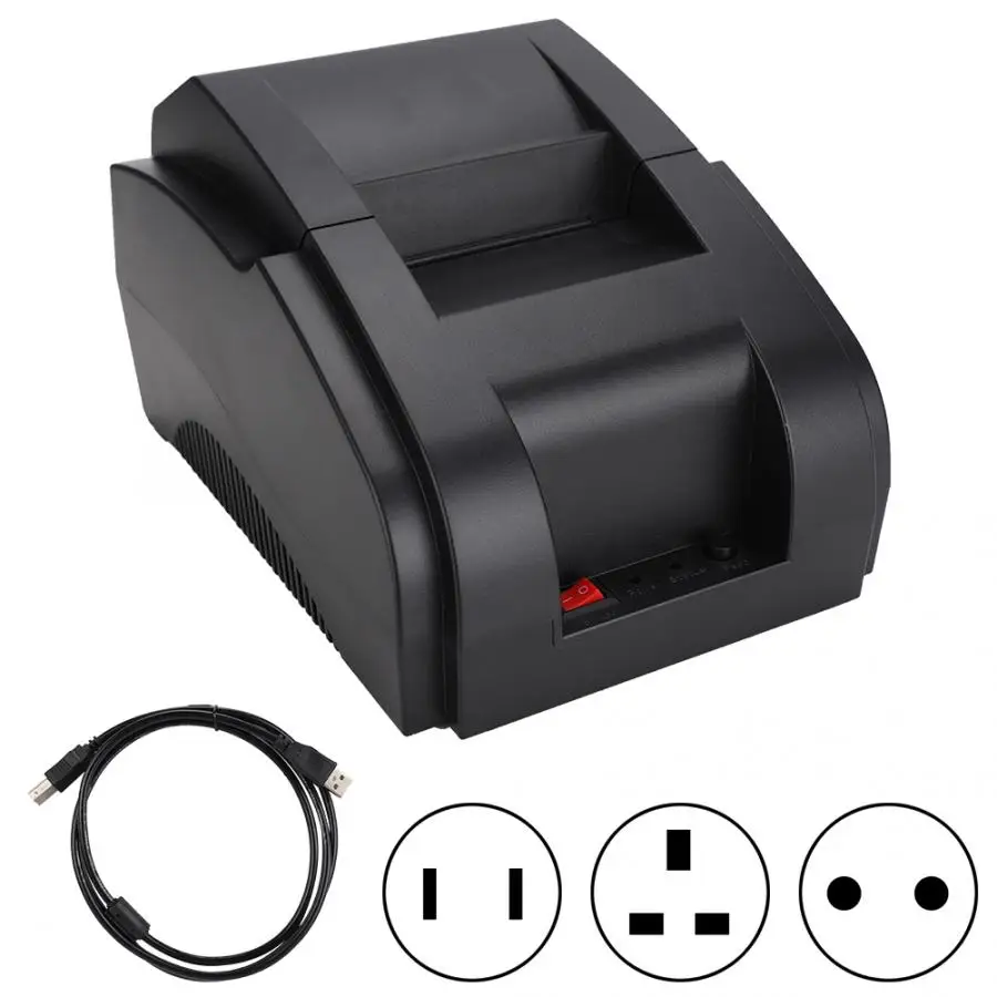 58 мм термочековый принтер с Bluetooth 80 мм/сек. для Windows/iOS/Android 110-240 в