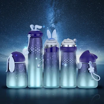 

300-400ml Stainless Steel Termos Mug Rabbit Cartoon Portable Thermoscup Gift Thermos Bottle Insulated Cup Women Vacuum Flasks