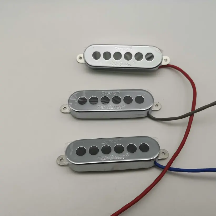 

New SSS Single Coil Burns TRI-SONIC Alnico Pickups Burns Pickups 1 Set (3 PCS)