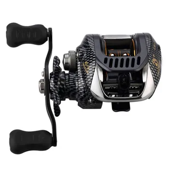 

6.3:1 Baitcast Fishing Reel 13 Bearing Large Line Capacity Lightweight Left-handed Right-handed Bait Casting Fishing Wheel Tool/