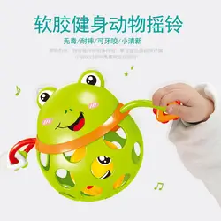 Jia zhi 3370, детский фитнес-мяч для новорожденных, детские погремушки, ручные шарики, клеевые шарики, игрушки для детей 0-1 года