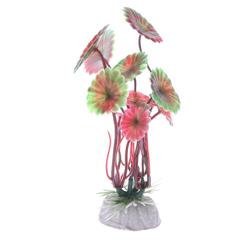 1 шт., светящийся эффект, искусственная Медуза, аквариум, aquariio Decoration, мини-подводная лодка, орнамент, подводный декор для домашних животных - Цвет: red