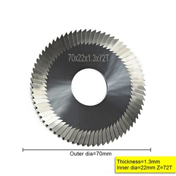 

70 * 22 * 1.3mm carbide key cutting machine blade for key cutting blade locksmith tools professional lock picks