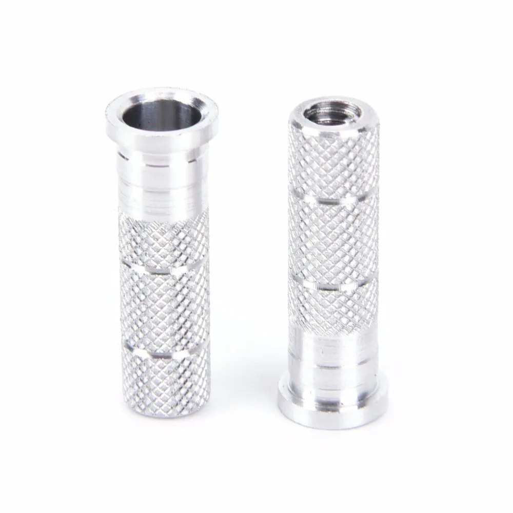 12 шт. серебристая алюминиевая вставка для стрелы из лука сменная основа и охоты