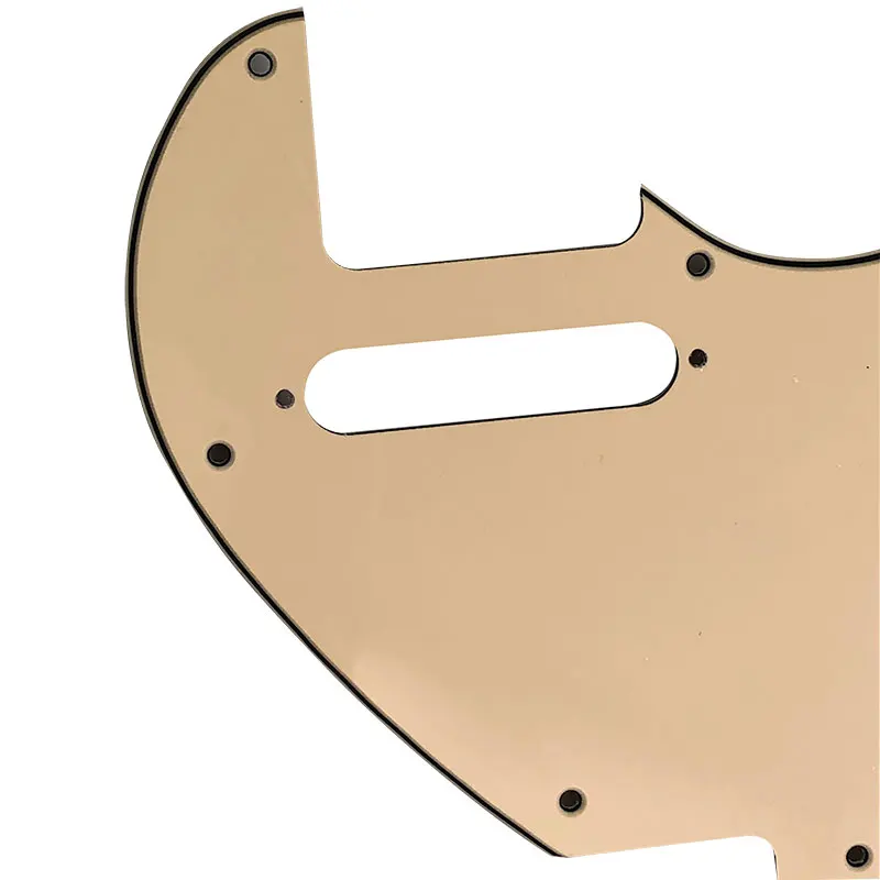 Запчасти для гитары Pleroo для US Telecaster Tele F hole Hybrid Guitar Pickguard Script Plate Tele конверсия пикап с крепежным отверстием