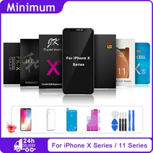 

ML1 2022 GX JK RJ HE ZY PK Incell TFT OLED For iPhone X Xs Max XR LCD Display Touch Screen Digitizer Assembly For iPhone 11 Pro