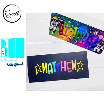 

QWELL Envelope Shape Metal Cutting Dies for DIY Scrapbooking Craft Paper Card Album Making Embossing Dies 2020 Hot Sale