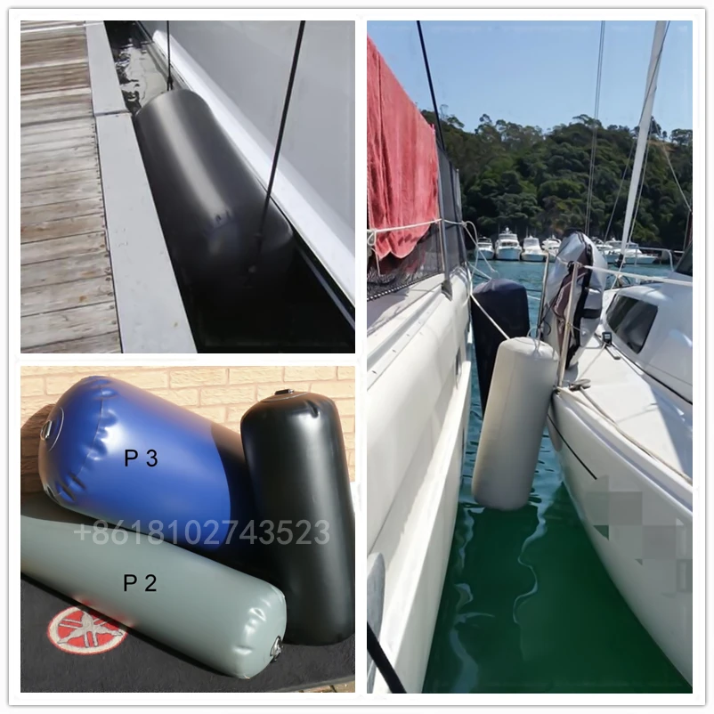 PVC Inflatable Tubes Inflatable Boat Marine Rubber Fenders for Boats Yacht