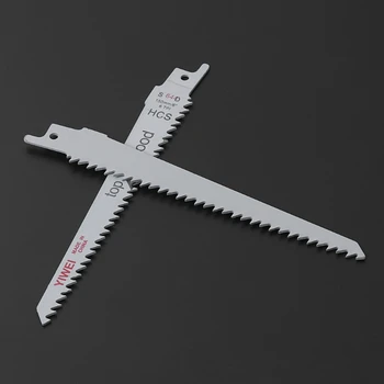 

2Pcs 6” Blades Reciprocating Saw Sharp S644D Extra Sabre Pruning For Wood Safety
