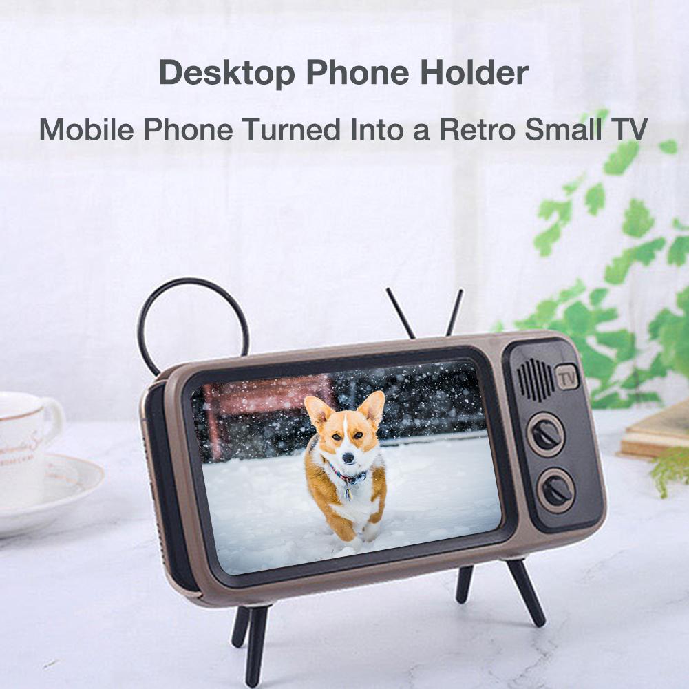 Retro TV Mobile Phone Holder
